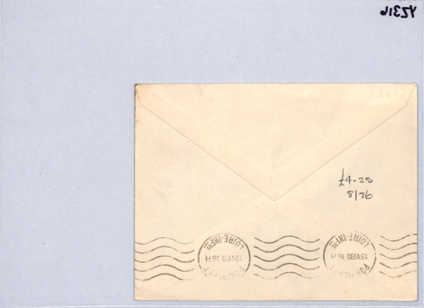 FRANCE AIR MINISTER Cover *CAR POSTAL* 1938 CDS Villacoublay Military Base YZ316 - Image 15