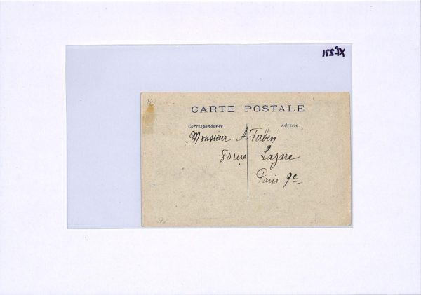 FRANCE Air Mail AEROPLANE ILLUSTRATED Card 1922 *Bourges* 25c Label Paris XF271 - Image 6