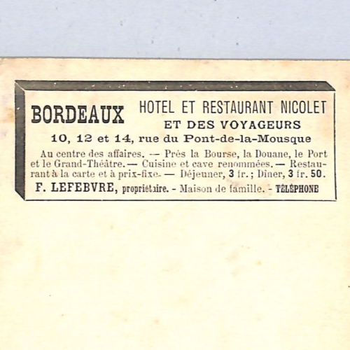 FRANCE Bordeaux *EXPO PHILOMATHIQUE* Advert 1895 Card PEACE & COMMERCE WZ238 - Image 5