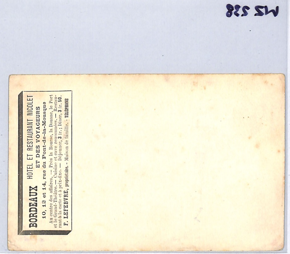 FRANCE Bordeaux *EXPO PHILOMATHIQUE* Advert 1895 Card PEACE & COMMERCE WZ238 - Image 9