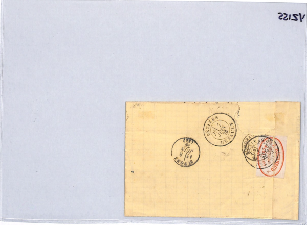 FRANCE CLASSIC 25c Ceres Cover Super *ALBI* 1876 CDS Cancel {samwells}YZ155 - Image 16