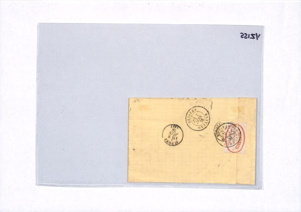 FRANCE CLASSIC 25c Ceres Cover Super *ALBI* 1876 CDS Cancel {samwells}YZ155 - Image 17