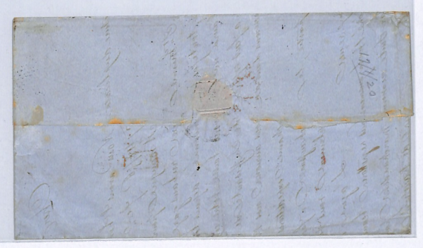 FRANCE CLASSIC 40c Cover Paris *ROLLER OF DOTS* Cancel 1863 London Part EL WZ23 - Image 5