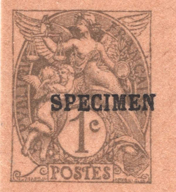 FRANCE Cover Postal Stationery *SPECIMEN* (English Type) 1c Wrapper Band PX281
