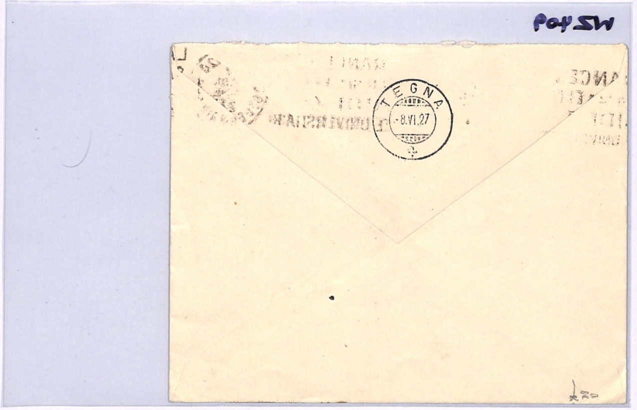 FRANCE Cover *WAR ORPHANS* Charity Stamps 1f+25c HIGH VALUE 1927 Locarno WZ409 - Image 12