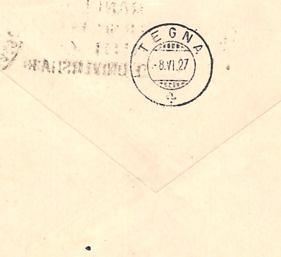 FRANCE Cover *WAR ORPHANS* Charity Stamps 1f+25c HIGH VALUE 1927 Locarno WZ409 - Image 8
