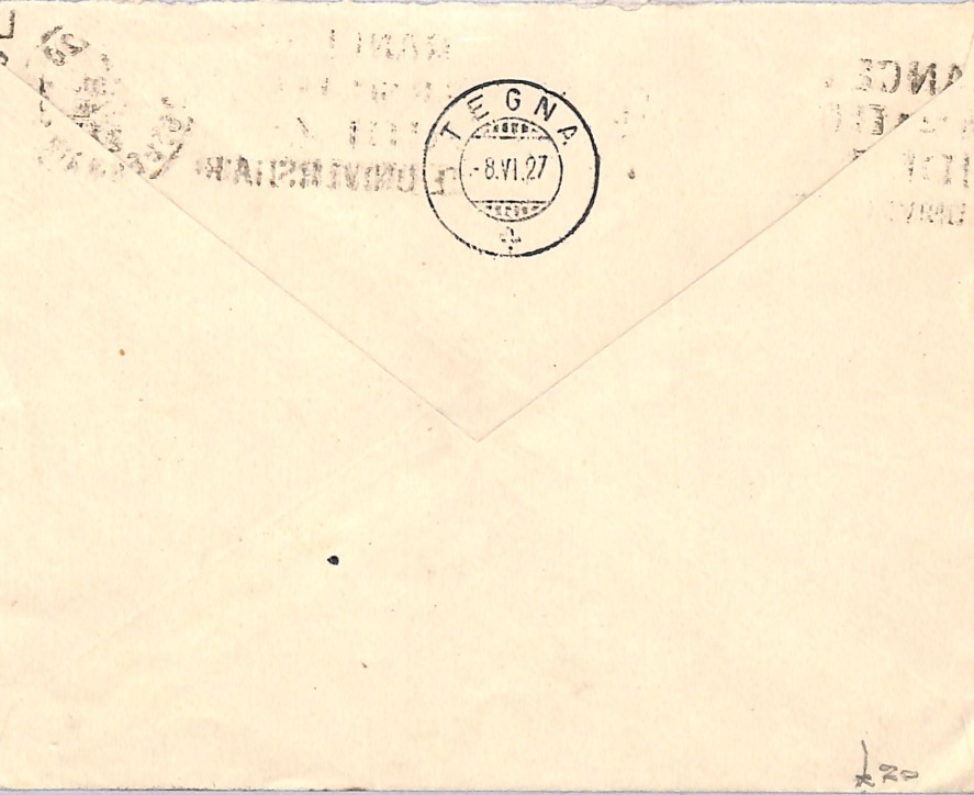 FRANCE Cover *WAR ORPHANS* Charity Stamps 1f+25c HIGH VALUE 1927 Locarno WZ409 - Image 9
