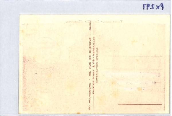 FRANCE FDC MAXI CARD Postcard 1952 *Versailles* GATE First Day {samwells}PX297 - Image 9