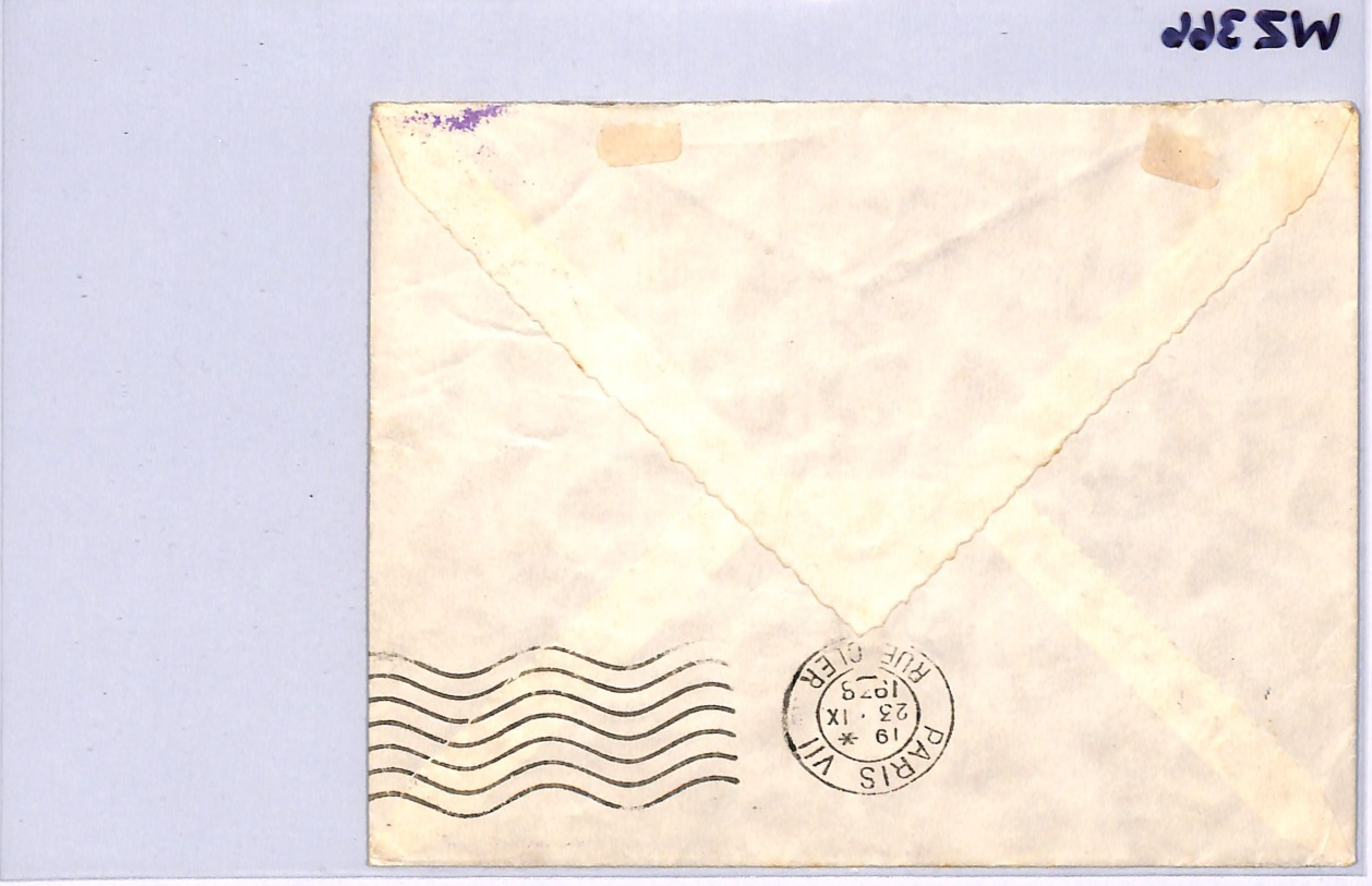 FRANCE METEOROLOGY Cover 65c WEATHER SHIP *CARIMARE* Cachet 1938 Maritime WZ366 - Image 10