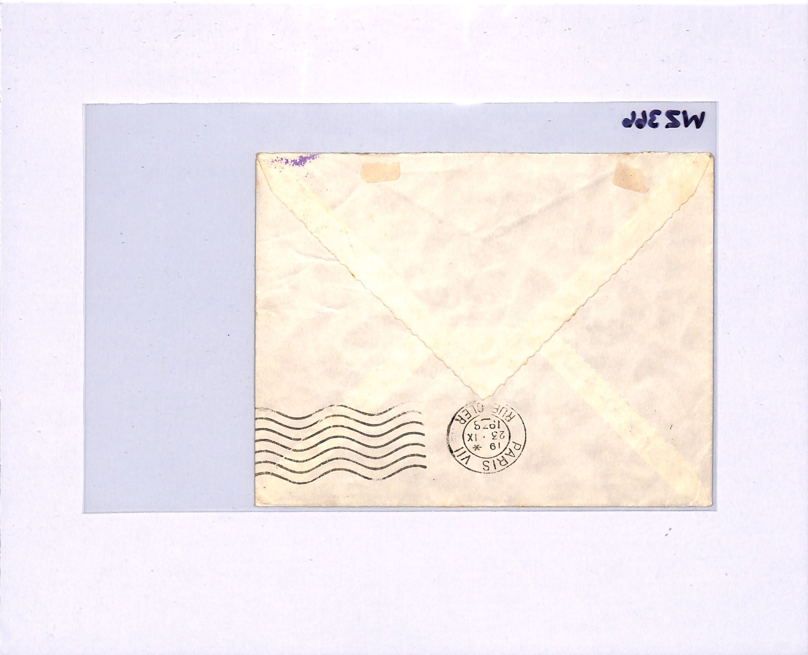 FRANCE METEOROLOGY Cover 65c WEATHER SHIP *CARIMARE* Cachet 1938 Maritime WZ366 - Image 12