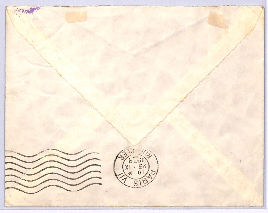 FRANCE METEOROLOGY Cover 65c WEATHER SHIP *CARIMARE* Cachet 1938 Maritime WZ366 - Image 3