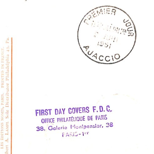 FRANCE *NAPOLEON* MAXI-CARD First Day Postcard 1951 FDC {samwells-covers}WZ444 - Image 5