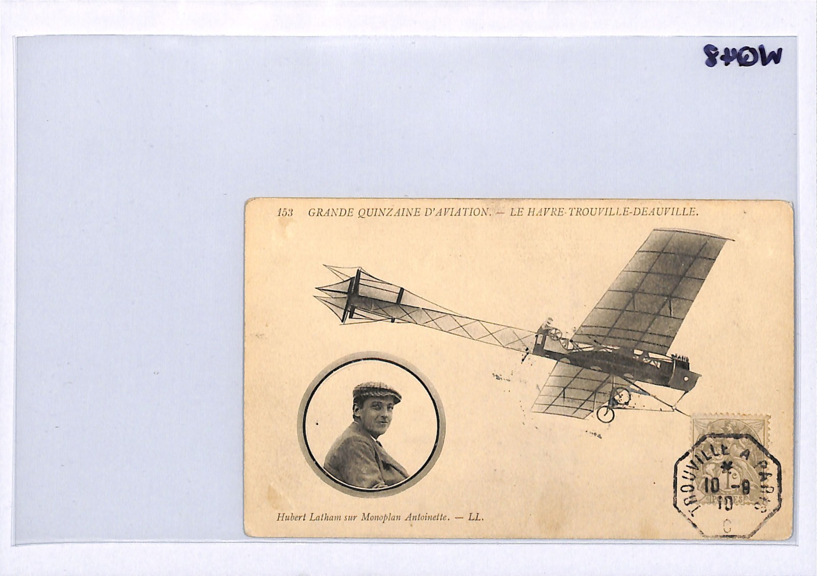 FRANCE PIONEER AVIATION Card 1910 GRANDE QUINZAINE LABEL Trouville-Paris WQ48 - Image 10