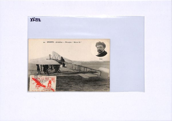 FRANCE PIONEER AVIATION Postcard Bar-le-Duc Label 1910 Unused{samwells}XF272 - Image 4