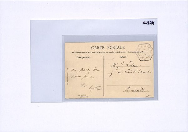 FRANCE PIONEER AVIATION Postcard Trouville-Deauville Meeting 1910 XF266 - Image 7