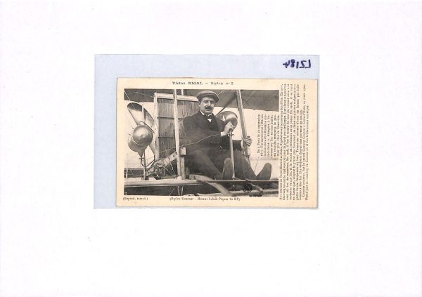 FRANCE Postcard *DIJON AVIATION* Art MEETING Label 1910 Victor Rigal PILOT LZ184 - Image 8