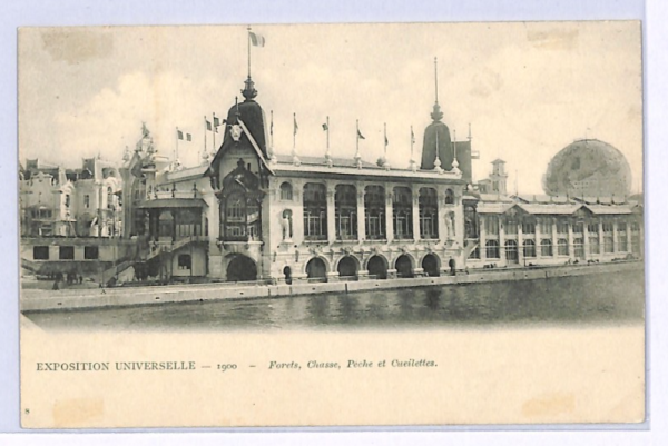 FRANCE Postcard EXPOSITION UNIVERSELLE 1900 Paris{samwells-covers}XF273 - Image 3