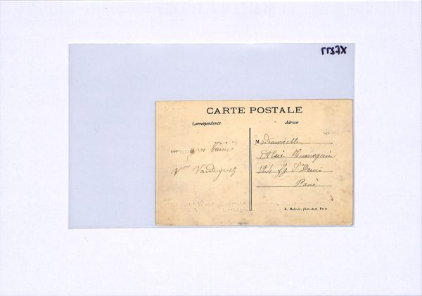 FRANCE Postcard PIONEER Farman Biplane 1909 *PORT AVIATION/PARIS* Cachet XF277 - Image 7