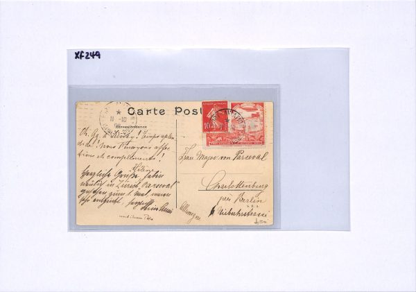 FRANCE Postcard PORT-AVIATION Bleriot Germany Berlin 1908{samwells-covers}XF249 - Image 5