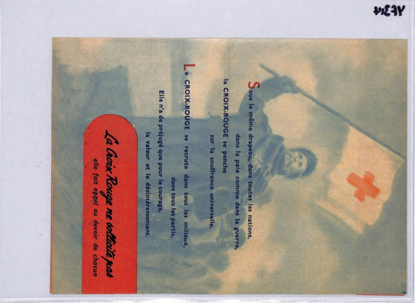FRANCE Red Cross Congress Advertisement 1949 {samwells-covers}YF314 - Image 11