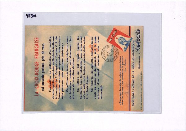 FRANCE Red Cross Congress Advertisement 1949 {samwells-covers}YF314 - Image 12