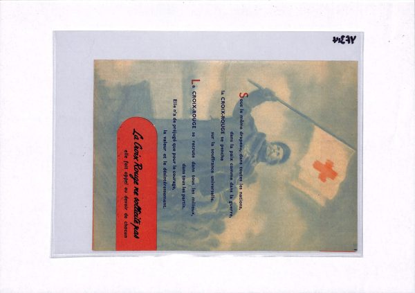 FRANCE Red Cross Congress Advertisement 1949 {samwells-covers}YF314 - Image 13