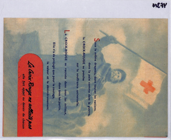 FRANCE Red Cross Congress Advertisement 1949 {samwells-covers}YF314 - Image 9