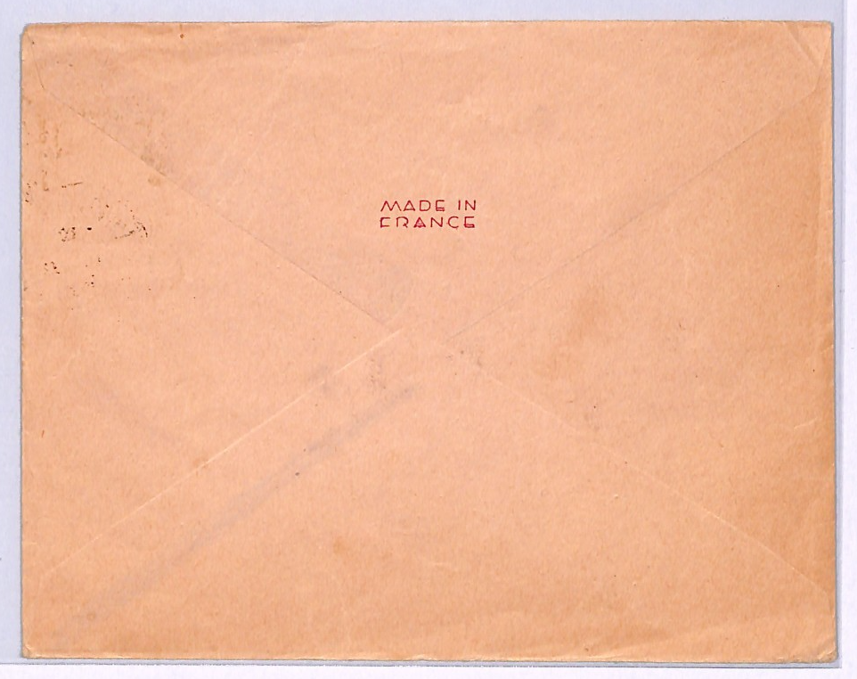 FRANCE Rigaud ADVERT Cover *PARIS FASHION* New Styles 30c PASTEUR 1931 USA WZ410 - Image 2