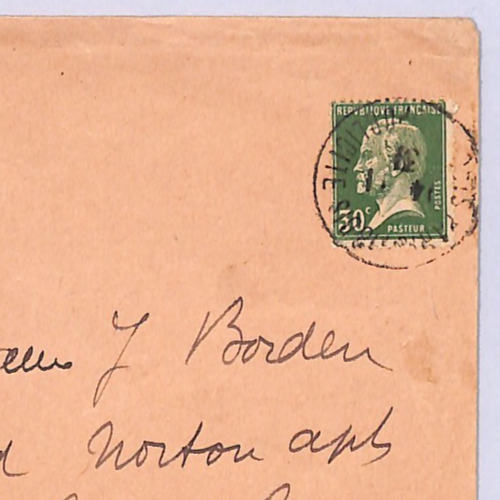 FRANCE Rigaud ADVERT Cover *PARIS FASHION* New Styles 30c PASTEUR 1931 USA WZ410 - Image 3