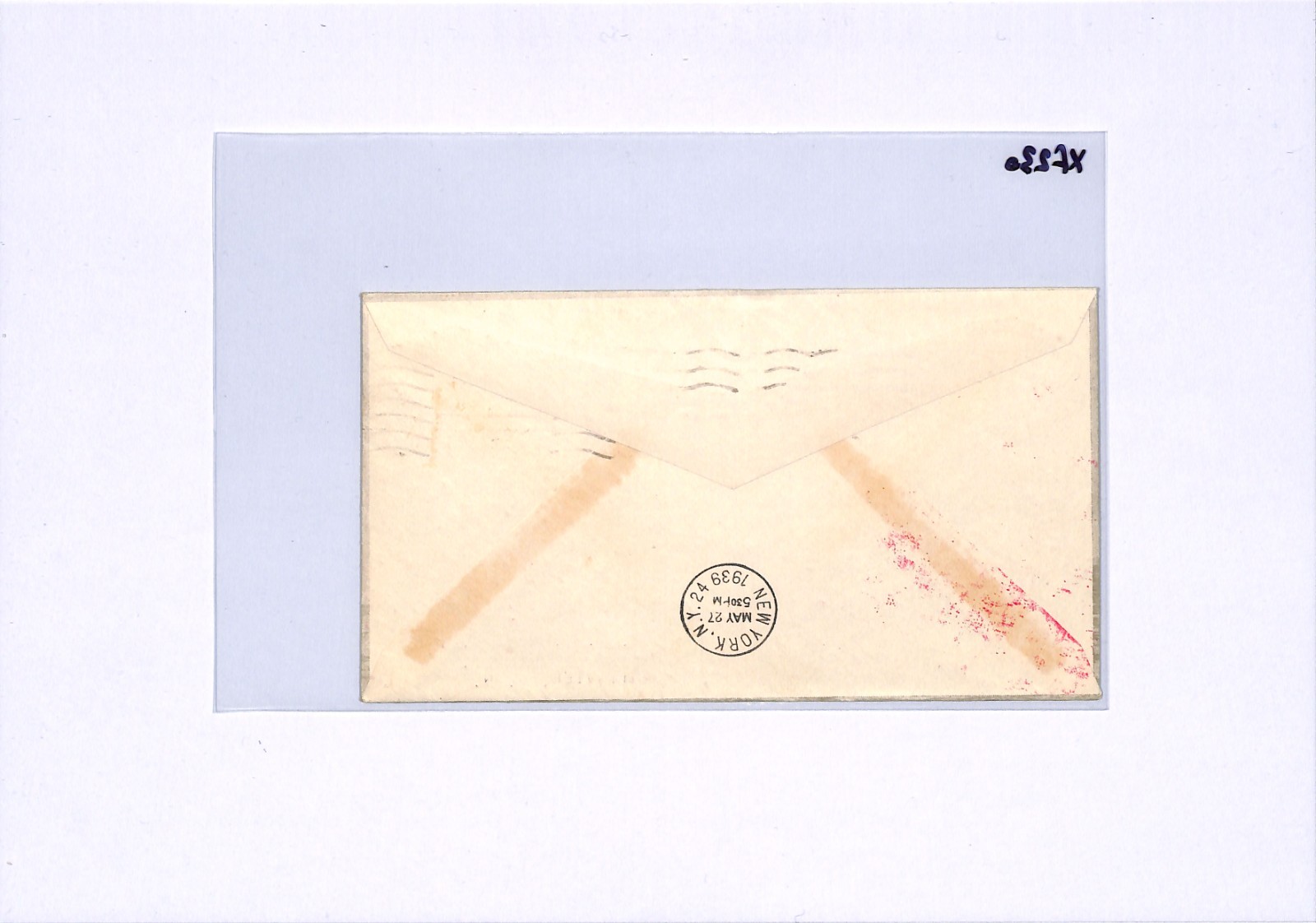 FRANCE TRANSATLANTIC Air 1939 Cover *CLIPPER* Illustrated FIRST FLIGHT USA XF230 - Image 10