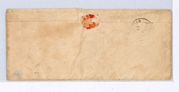 FRANCE USED ABROAD ALGERIA Cover 1864 EL ARROUCH *5007* NUMERAL {samwells}WX117 - Image 5
