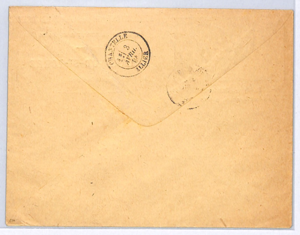 FRANCE Vichy *PAVILLON PRUNELLE* Illustrated Cover 15c PEACE & COMMERCE WZ240 - Image 3