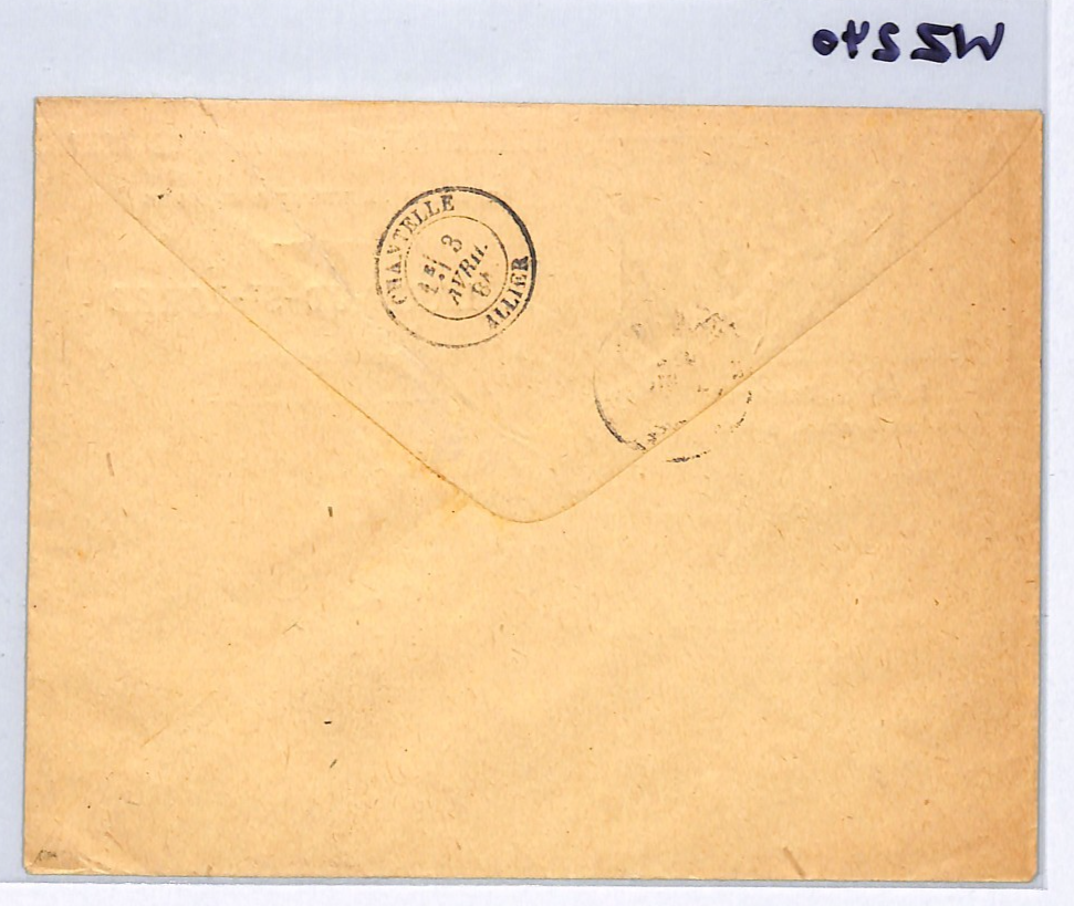 FRANCE Vichy *PAVILLON PRUNELLE* Illustrated Cover 15c PEACE & COMMERCE WZ240 - Image 9
