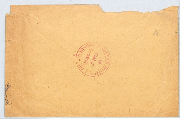 FRANCE WW1 AIR FORCES Cover *AVIATION MILITAIRE ESCADRILLE VB5* Military XT171 - Image 5