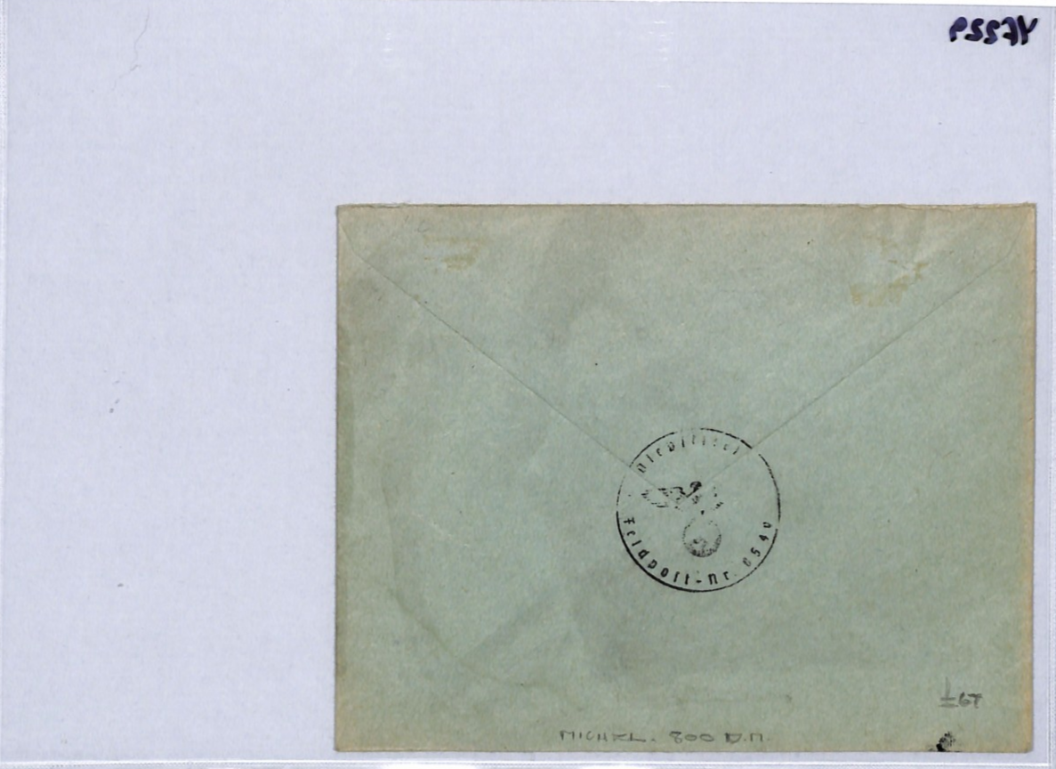 FRANCE WW2 Military Cover *FRENCH LEGION* ANTI-BOLSCHEVIC Germany Feldpost YF229 - Image 13