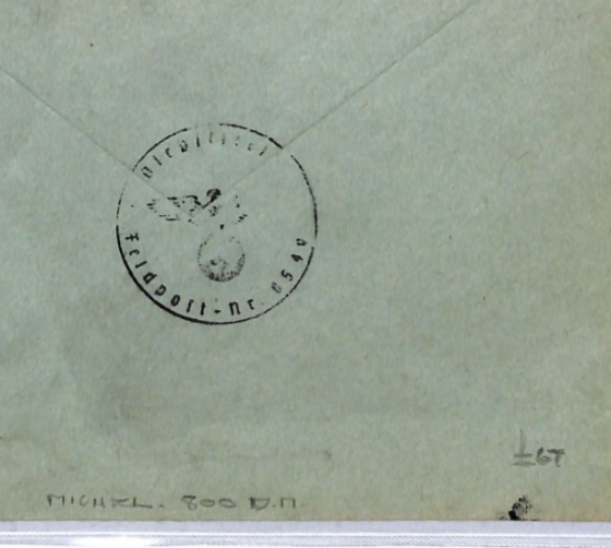 FRANCE WW2 Military Cover *FRENCH LEGION* ANTI-BOLSCHEVIC Germany Feldpost YF229 - Image 7