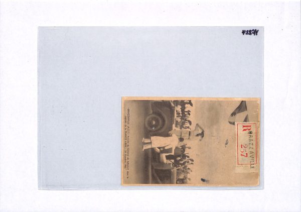 FRENCH CONGO *LIBRE* Reg'd DE GAULLE Postcard WW2 Brazzaville 1943 Accra YF224 - Image 13
