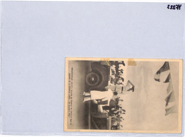 FRENCH CONGO *LIBRE* WW2 Stamps DE GAULLE Postcard France Cols 1943 Censor YF223 - Image 11