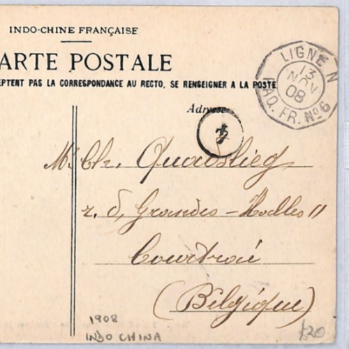 FRENCH INDOCHINA Card *SOLDIERS PLAYING CROQUET* 1908 France Cols SPORT YF204 - Image 5