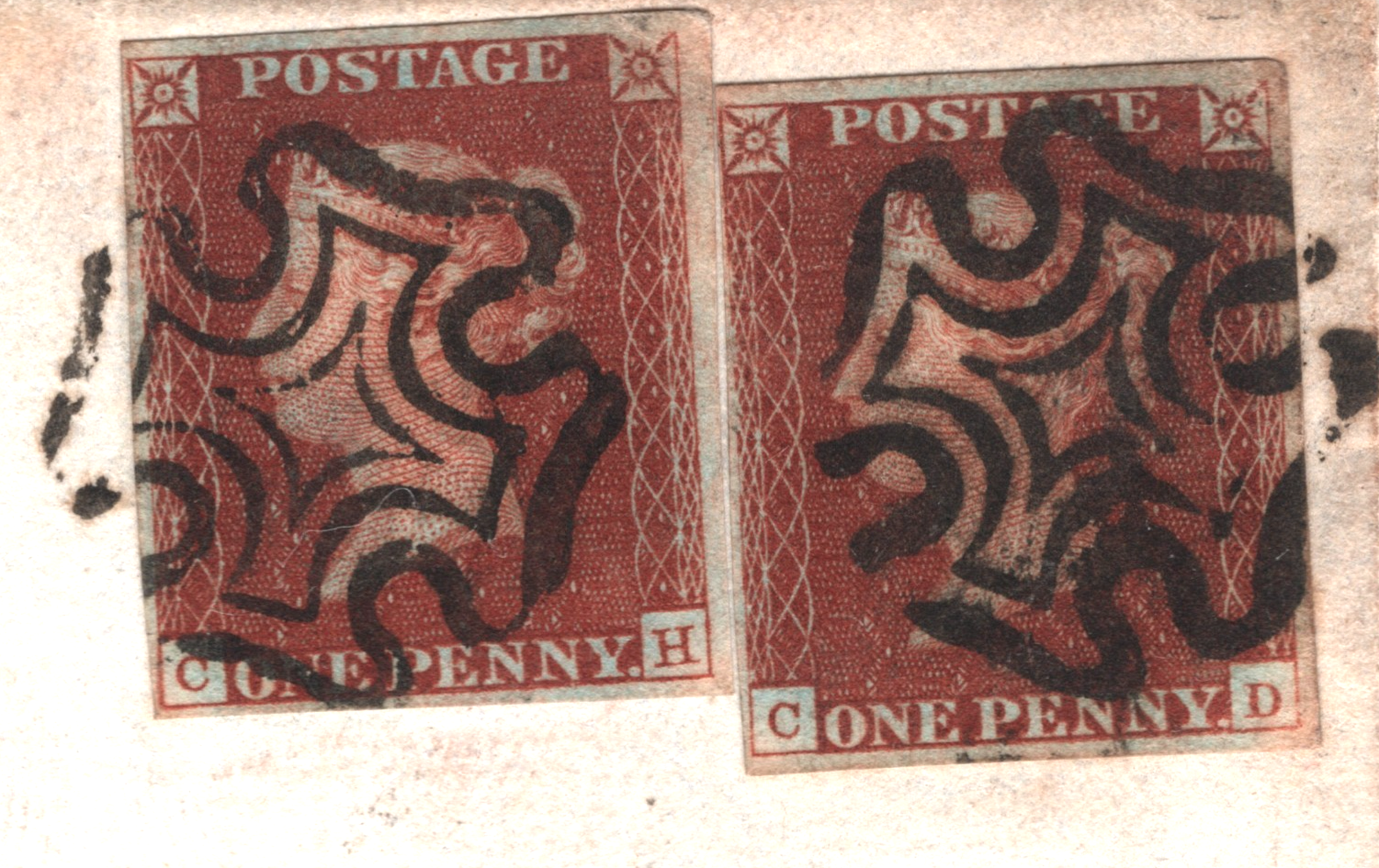 GB 1841 PENNY RED Cover 1d Plate 16 (CH)(CD) *Millwall* Receiver London MX XB39 - Image 3