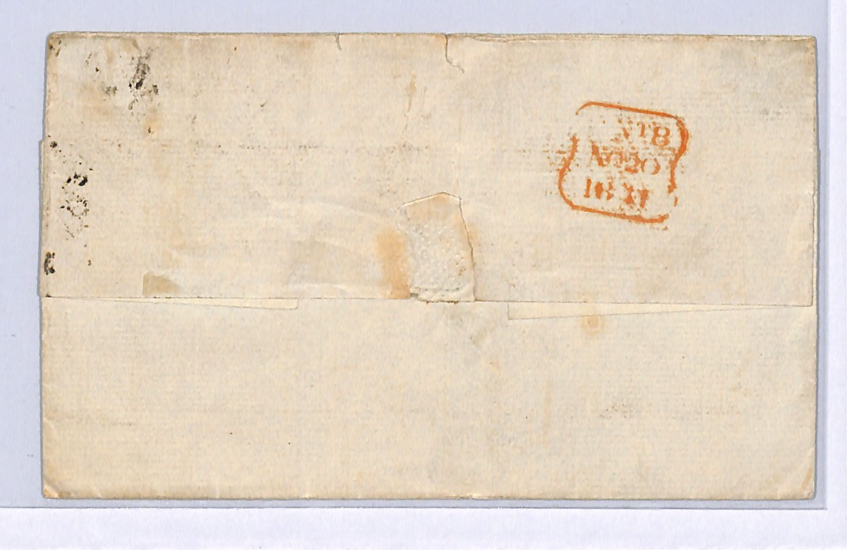 GB 1841 PENNY RED Cover 1d Plate 16 (CH)(CD) *Millwall* Receiver London MX XB39 - Image 5