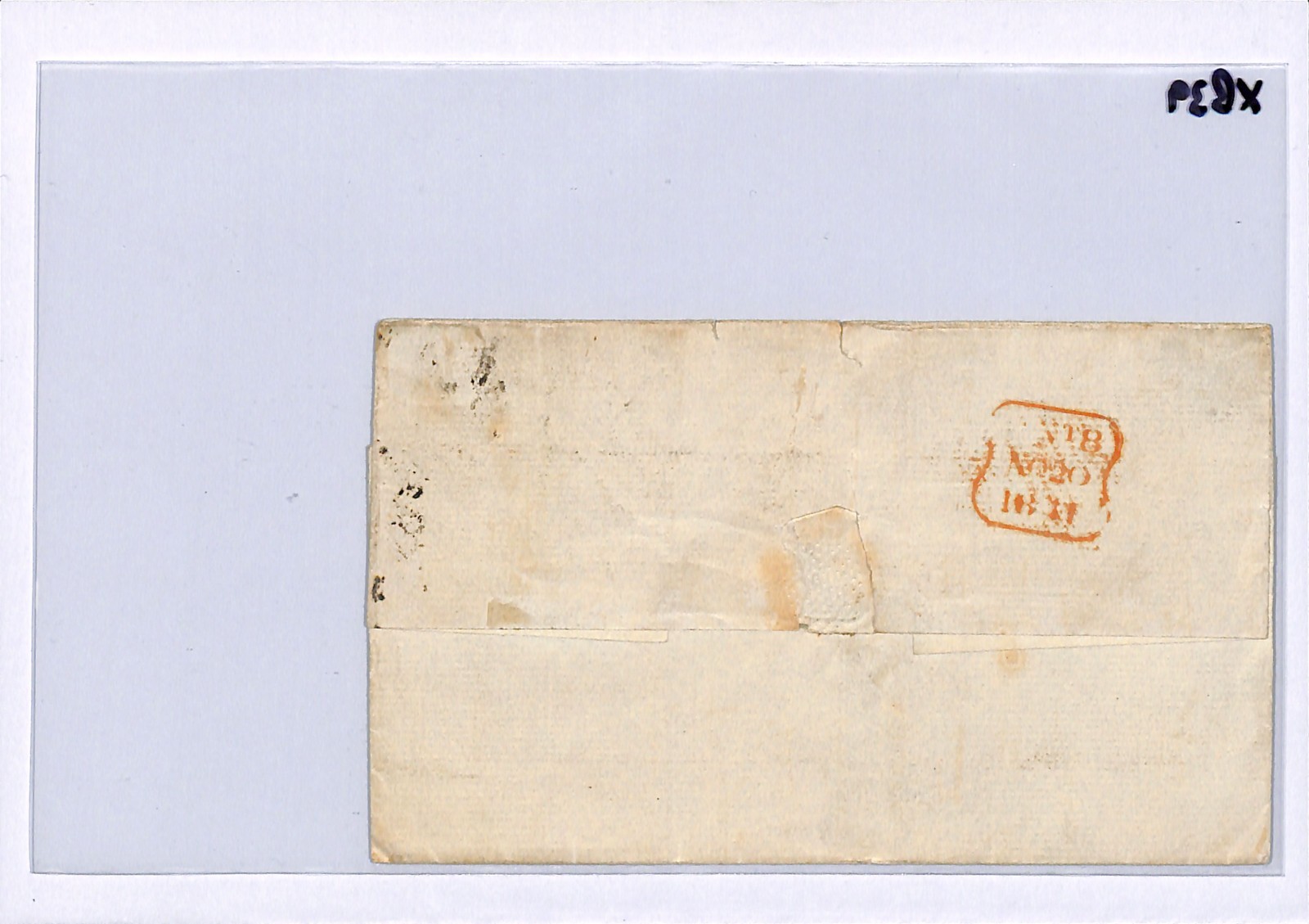 GB 1841 PENNY RED Cover 1d Plate 16 (CH)(CD) *Millwall* Receiver London MX XB39 - Image 8