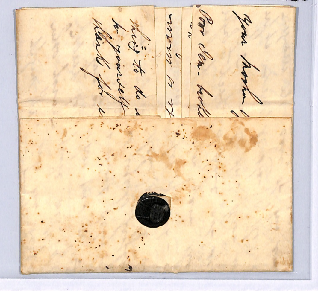 GB 1841 PENNY RED Cover *UNDERPAID TRANSATLANTIC MAIL* Ipswich MX 1843 USA XB24 - Image 5
