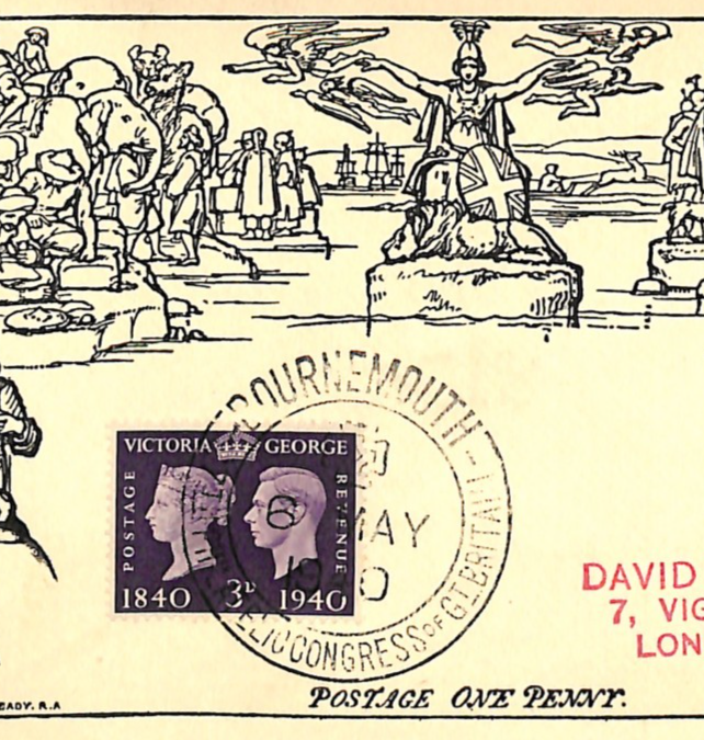 GB 1940 FDC 3d Centenary CONGRESS BOURNEMOUTH Cover MULREADY DERIVATIVE WA102 - Image 5
