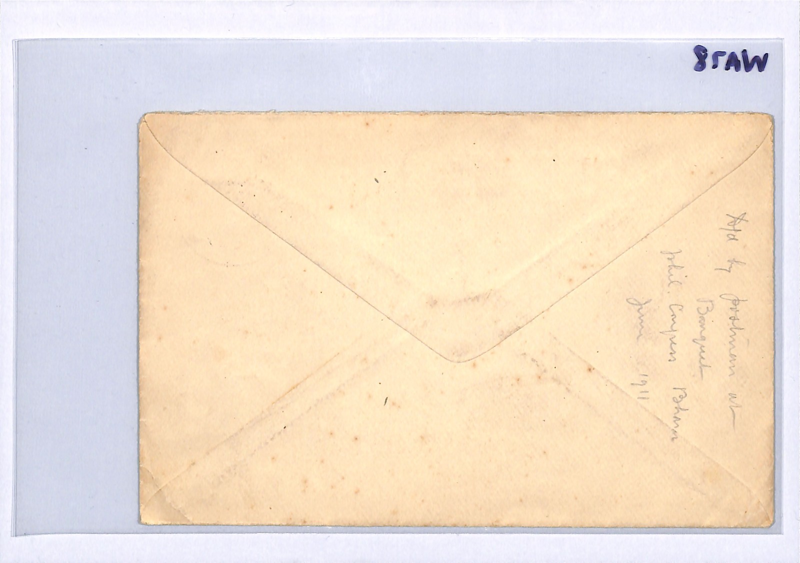 GB 3rd PHILATELIC EXHIBITION 1911 *BIRMINGHAM* CDS Cover CONTRARY TO REGS WA78 - Image 7