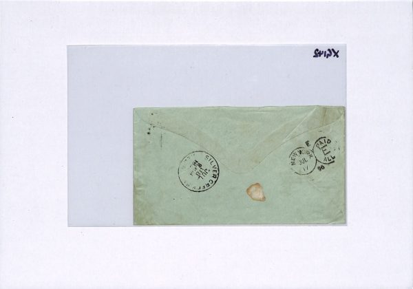 GB AGRICULTURE Advert QV TRANSATLANTIC Cover WHEAT WASHER 1896 Jubilee NYC XG142 - Image 4