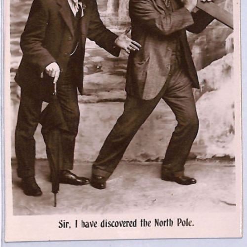 GB ARCTIC EXPLORATION North Pole Discovery COMIC Postcard POLAR {samwells}WP147 - Image 6
