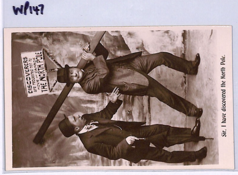 GB ARCTIC EXPLORATION North Pole Discovery COMIC Postcard POLAR {samwells}WP147 - Image 8