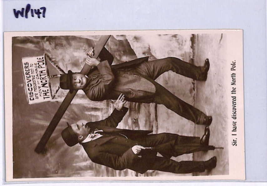 GB ARCTIC EXPLORATION North Pole Discovery COMIC Postcard POLAR {samwells}WP147 - Image 10