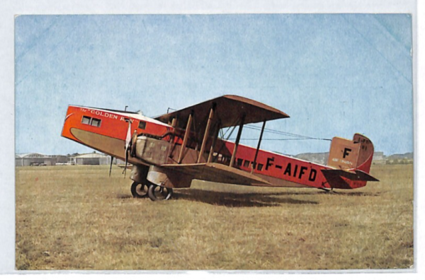 GB AVIATION Card AIR UNION TIMETABLE London-Paris 1932 Golden Ray Postcard XT135 - Image 12